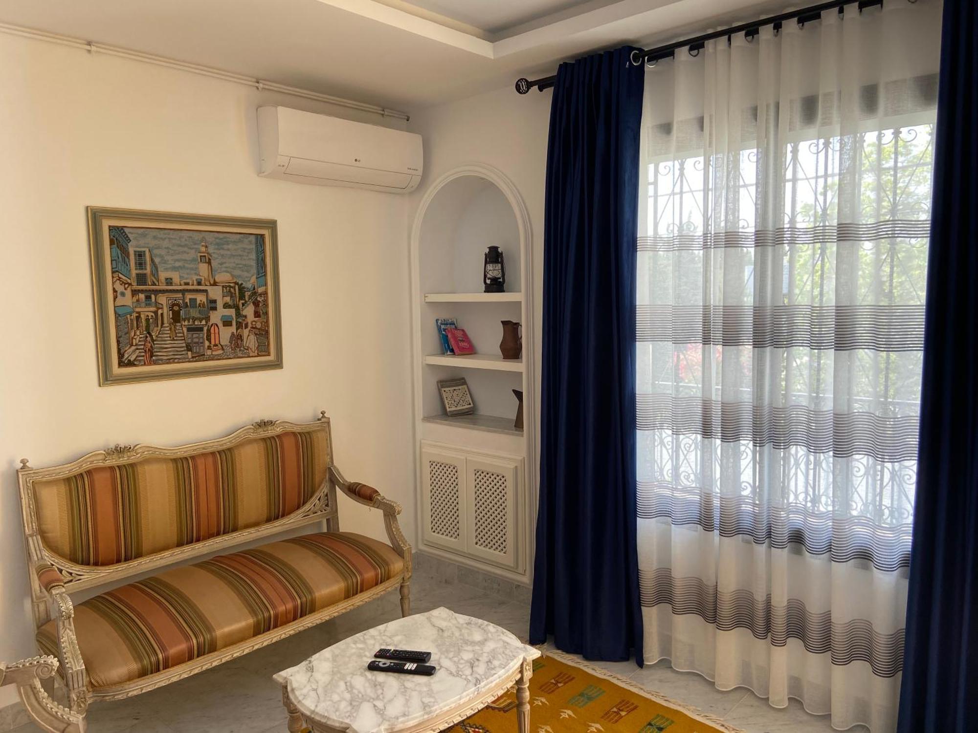 Marsa - Sidi Bousaid Lovely Authentic Apartment La Marsa Exterior foto